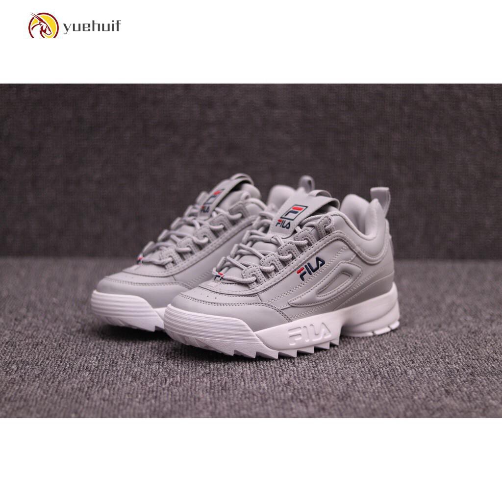 fila shoes gray