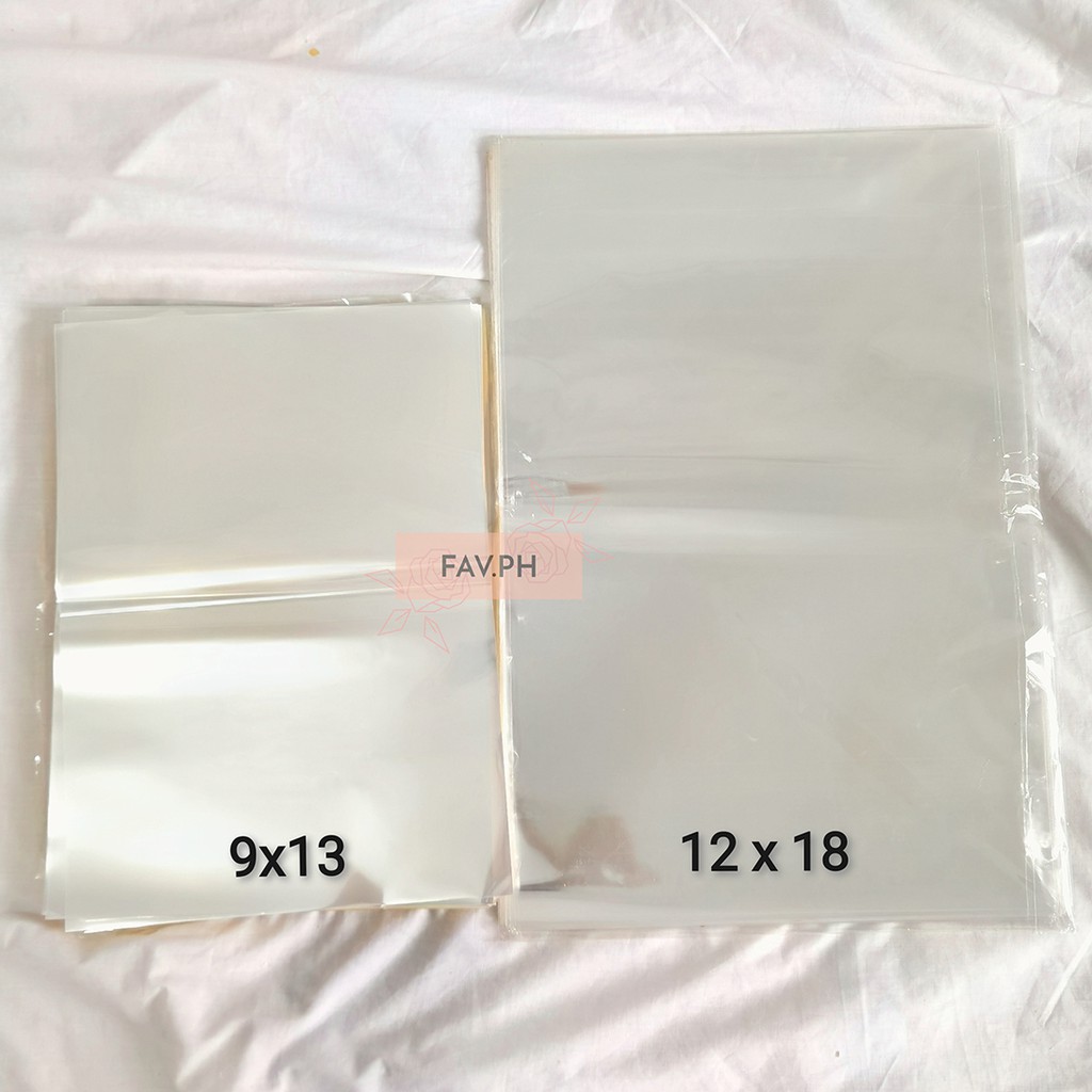 Cello Sheet Plain 100g 500g (9x13 & 12x18)