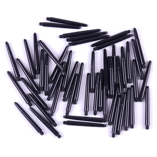 50PCS/pack Nylon Darts Shafts 2BA Thread Black Plastic Dart Rod Stems Accessories Standard 2BA Screw Thread Replacement