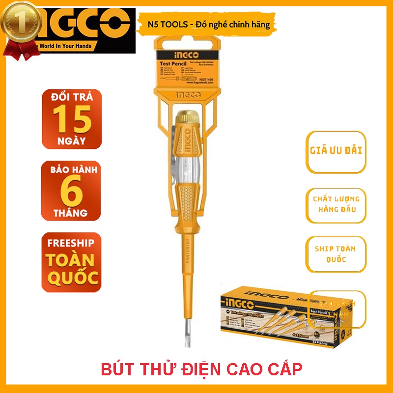 Ingco HSDT1408 Genuine Multipurpose Electric Test Pen High Quality ...