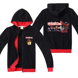 Ready Stocks 2020 Autumn Roblox Cartoon Print Boys And Girls Hoodies Jacket Shopee Singapore - cartoon roblox hoodies jacket for boy casual boy hoodies jacket children cotton thick zipper outwear jacket for kid hot 3 14y
