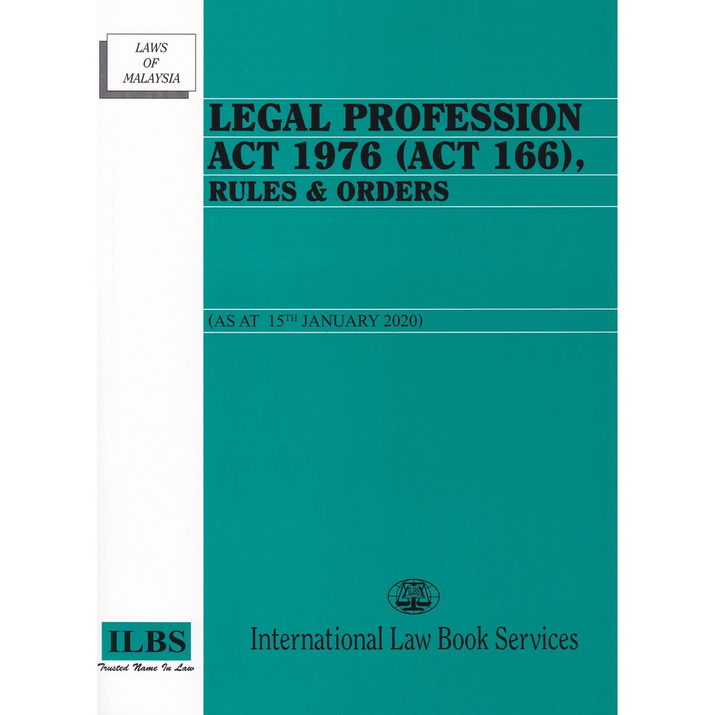 Legal Profession Act 1976 Act 166 Rules Orders As At 15th January 2020 Shopee Singapore