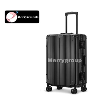 New Big Tsa Lock Aluminium Alloy Frame Travel Luggage Suitcase Bag 20 24 28 Inch Smooth Rotating Wheels Shopee Singapore