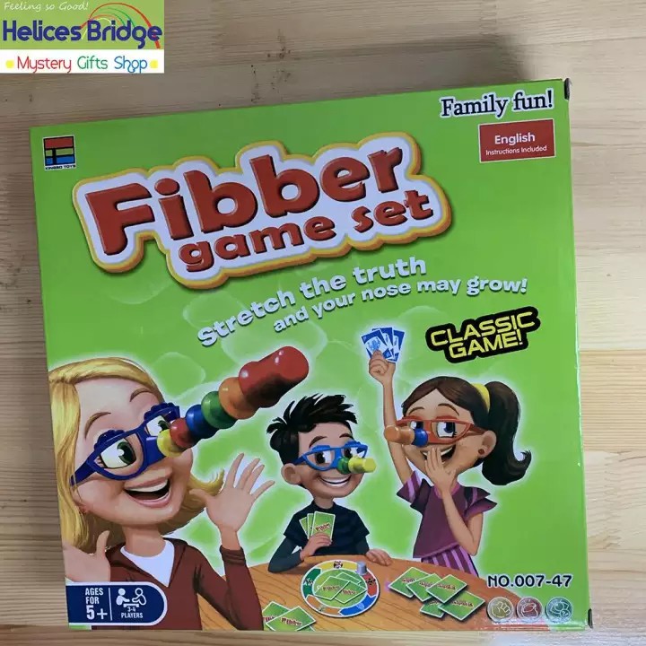 Toys Games Children Fibber Board Game Set Family Fun Liar Game Party Christmas Gift Toys Modern Manufacture Firebirddevelopersday Com Br