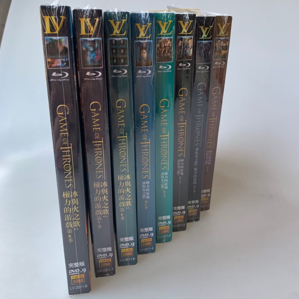 Record CD✵❈♕American TV series HD DVD discs A Song of Ice and Fire/Game of  Thrones Season 1-8 Ultimate Full Version | Shopee Singapore