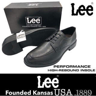 lee signature upper pu leather black formal office shoes kasut kulit hitam lee #3