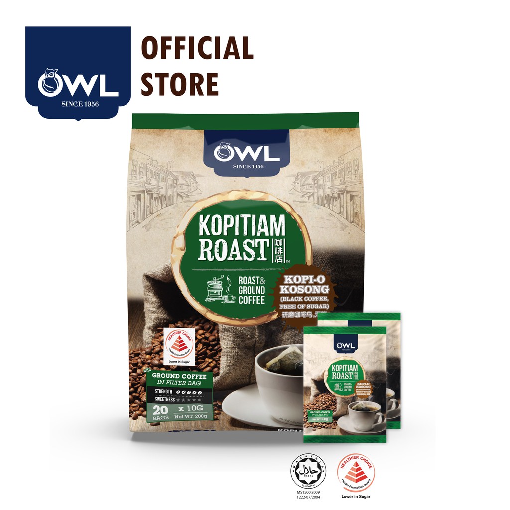 Owl Kopi O Kosong Shopee Singapore