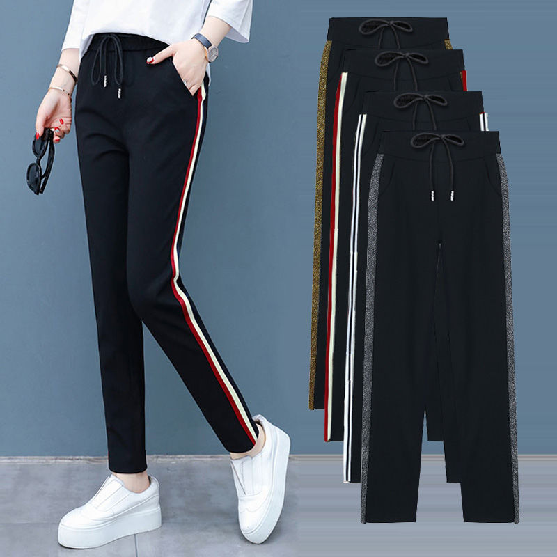 straight leg womens joggers