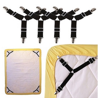 4 in 1 (1set) Cadar Klip/ Bedsheet Clipper/Bed sheet clip/ Bedsheet Buckle Bed Skid Proof/ Pemegang Cadar