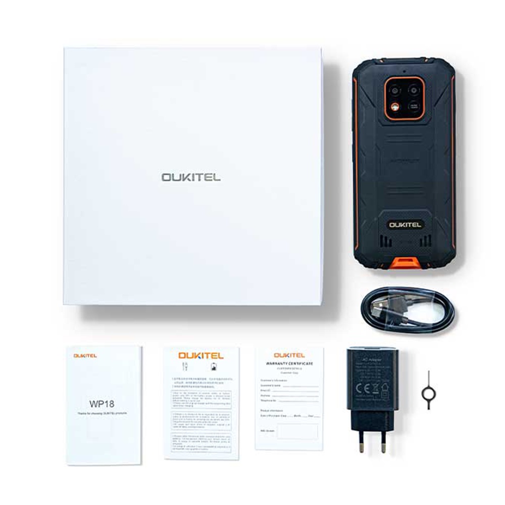 OUKITEL WP18Pro オレンジ SIMフリー 12500mAh - 通販 - www