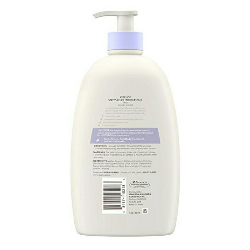 aveeno lavender chamomile lotion