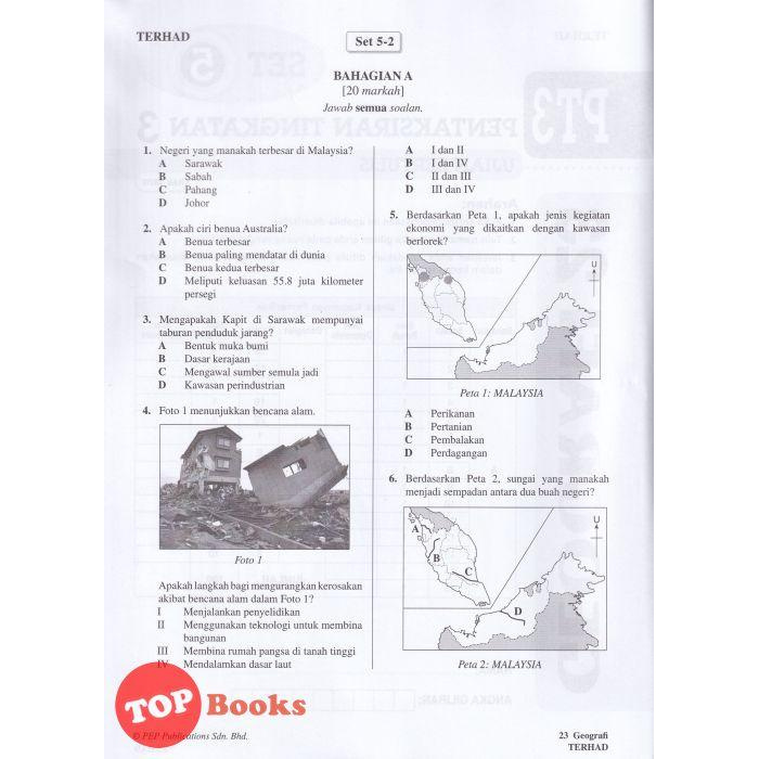 Topbooks Pep Latest Pt3 Geography Paper Shopee Singapore