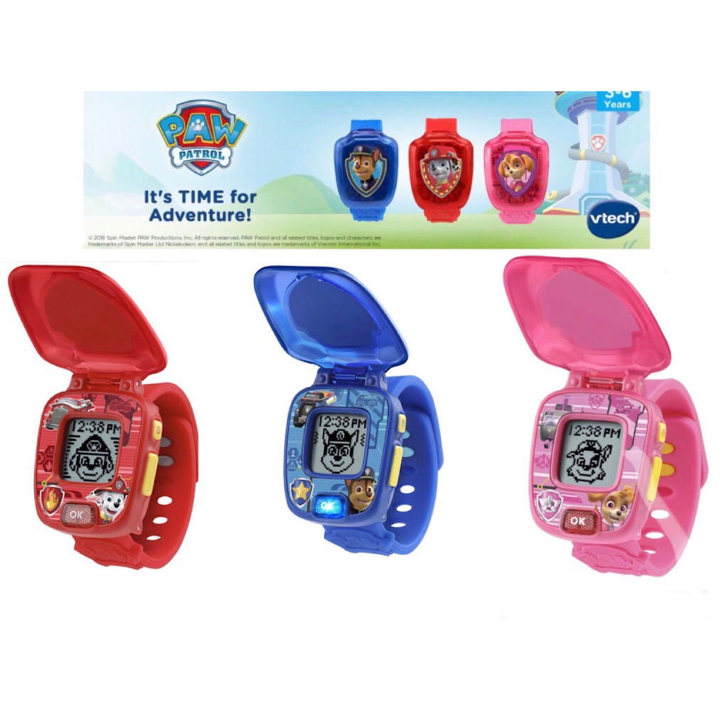 paw patrol watch vtech