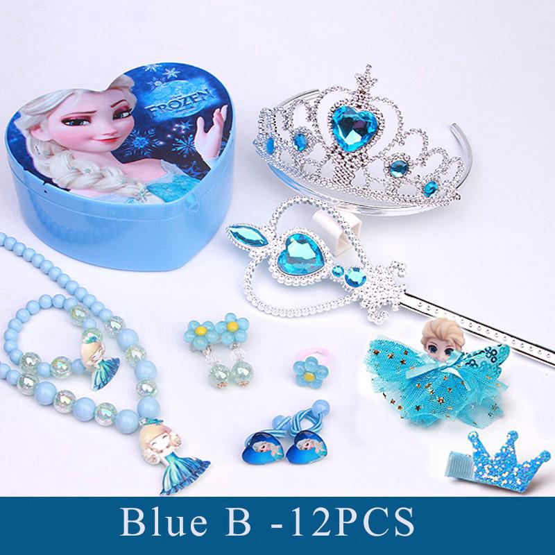 Disney Frozen Princess Makeup Box Elsa Anna Kids Toys Set Shopee