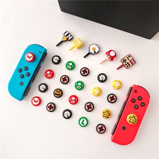 Nintendo Switch Joystick Cover Cute Cartoon Switch Console Rocker Protector Dust Plug Switch Gamepad Controller Head Cover Dustproof Nintendo Switch Accessories