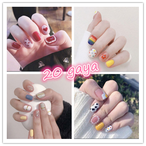 Ccelia 2020 Fashion Nail Stickers Full Sticker Waterproof Eco Friendly Ins Film Nail Students Nail Art Shopee Singapore