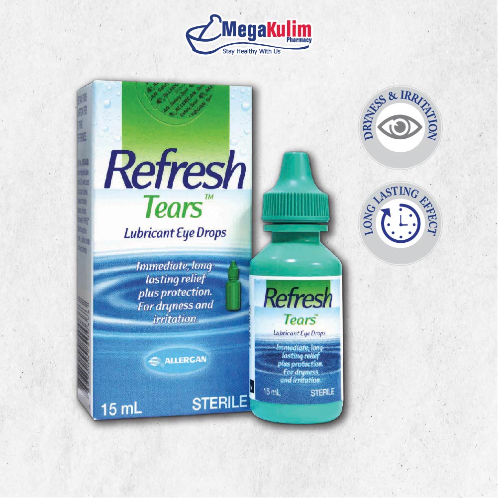 Refresh Tears Lubricant Eye Drops 15ml Shopee Singapore 6206