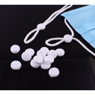 Download Face Mask Rope Silicone Clip,White/black round Elastic ...