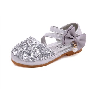 Princess Girls Shoes Diamond Children Sneakers Kids sequins Flat Dancing Shoes #5