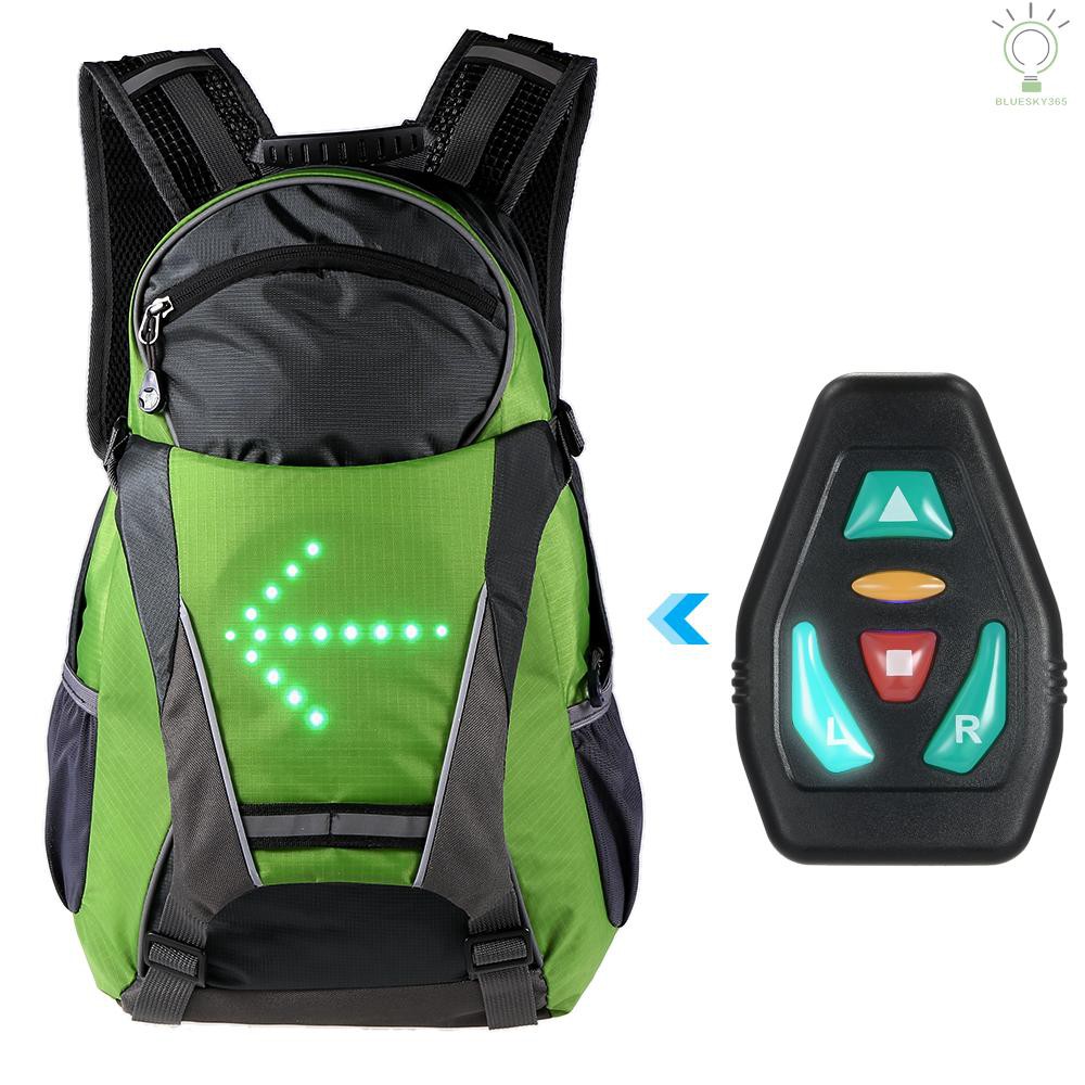 reflective backpack cycling