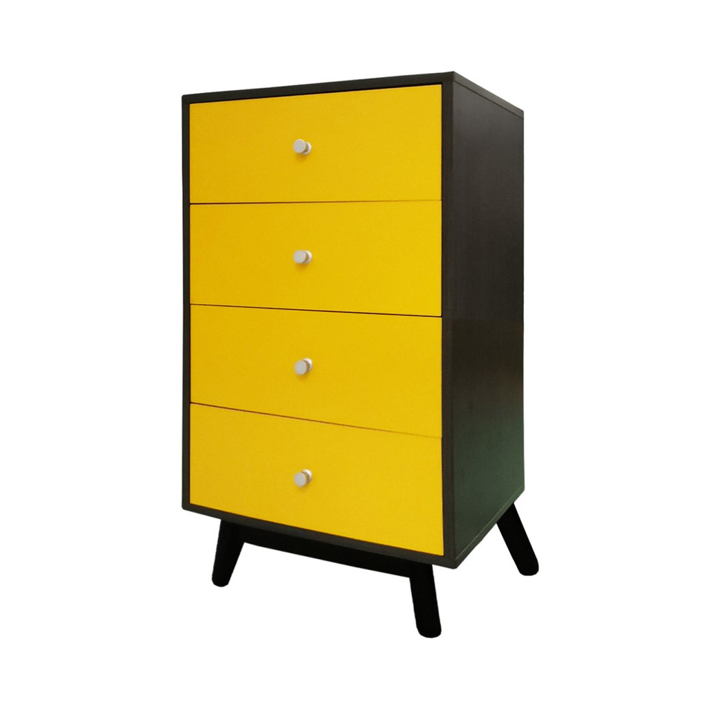 Castor 4 Chest Of Drawers Shopee Singapore
