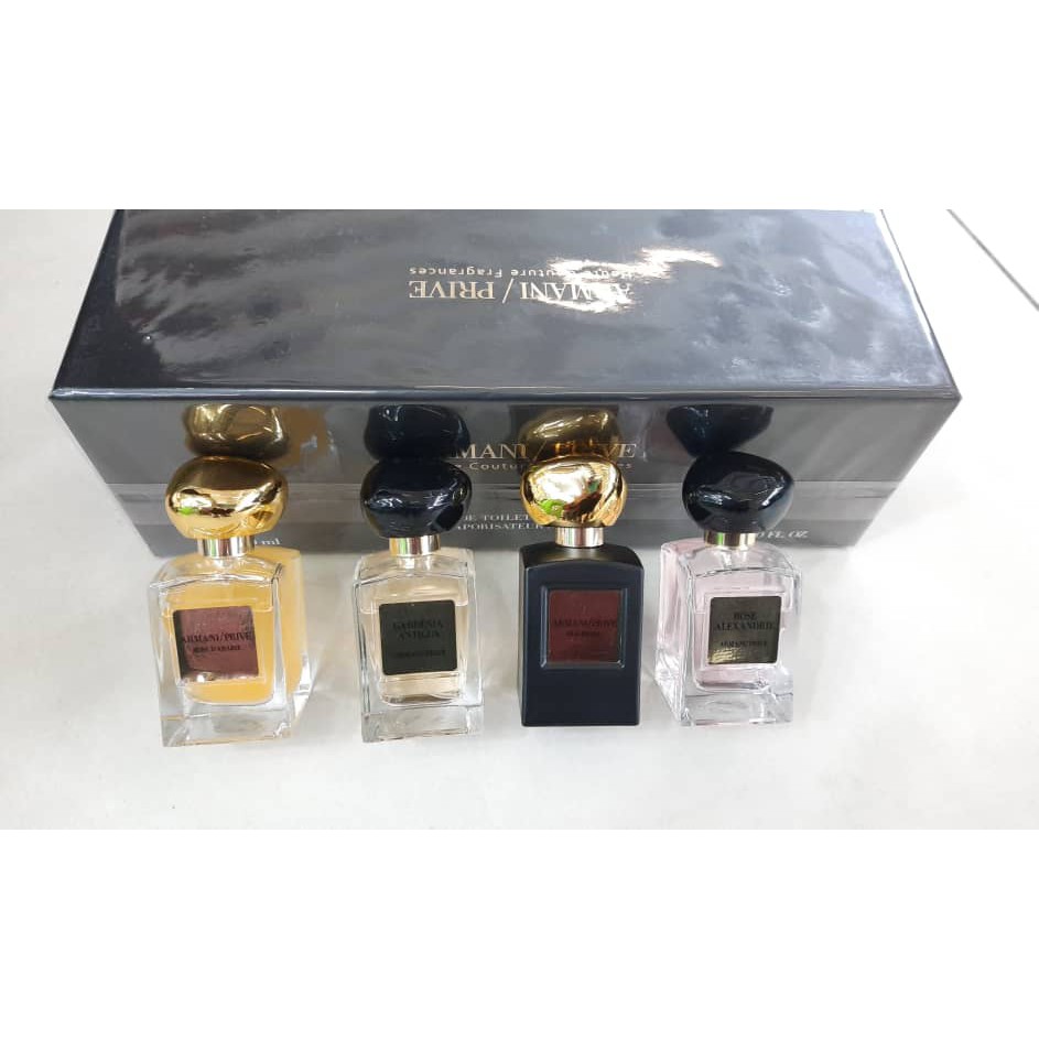 Armani Prive by Giorgio Armani 4 in 1 Authentic 30ml Miniature Set Perfume  for Women | Shopee Singapore