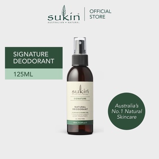 Image of Sukin Natural Deodorant 125Ml (Signature / Ocean Mist / Fresh Cotton)