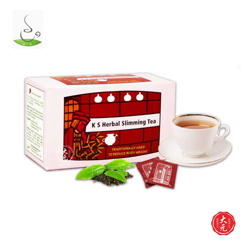 Ks Herbal Slimming Tea Weight Loss Detox 24 Sachets Shopee Singapore