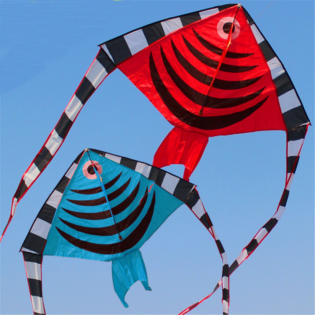1PC 80cm Owl Printed Long Tail Kite Children Kids Outdoor Garden Fun Toy YdFDUS 