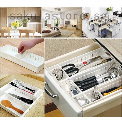 Easy Use New Drawer Organizer Home Kitchen Board Divider Makeup