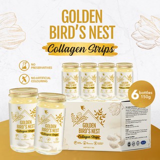 Image of [I'M Back] Golden Bird Nest Collagen Strips - 150g x 6 bot