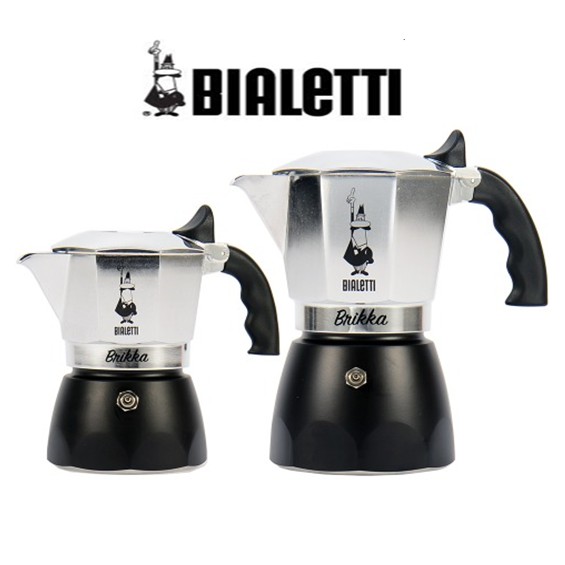[BIALETTI]New Brikka 2Cup/4Cup Moka Express Espresso Maker/stovetop