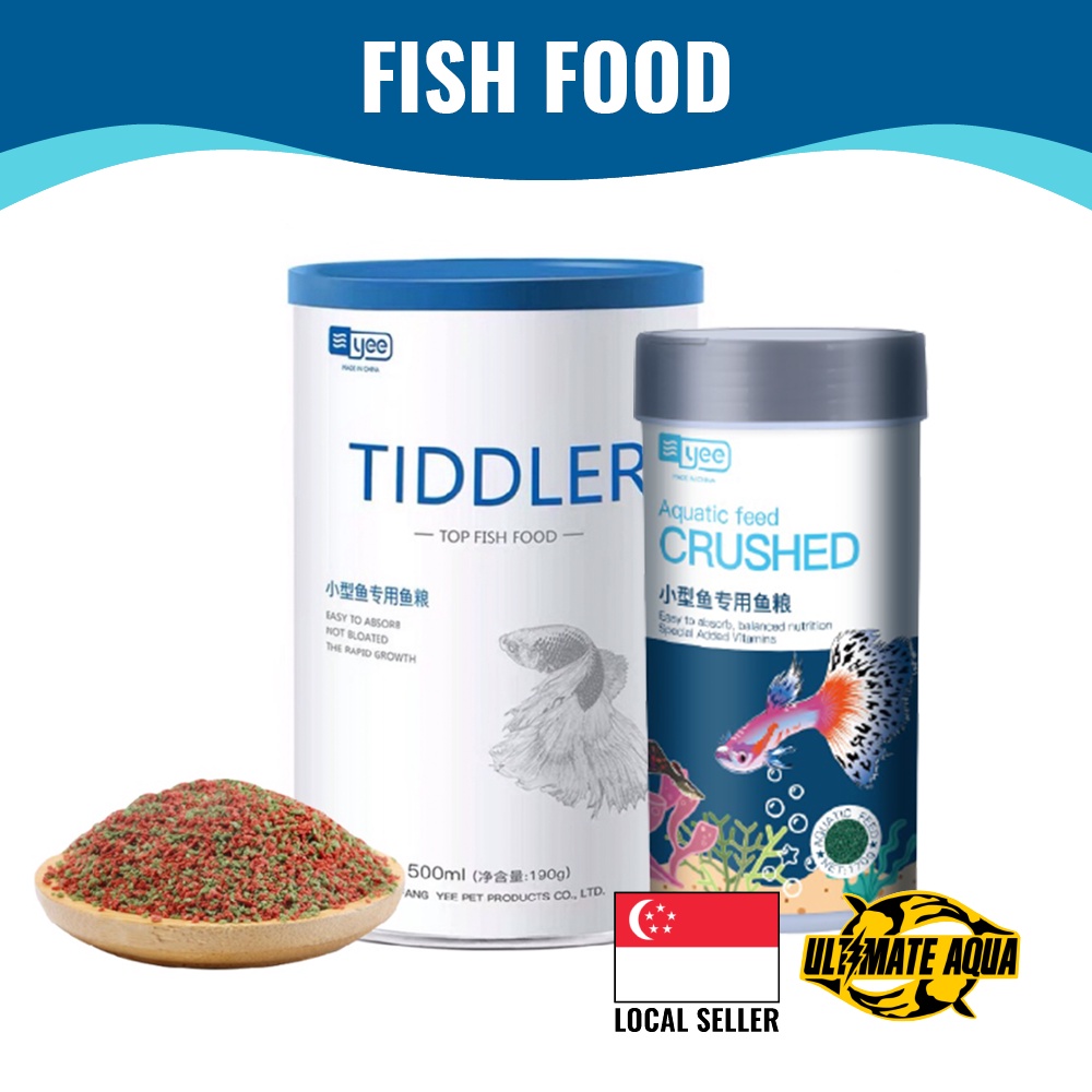 YEE Aquarium Fish Food For Small Fish, Goldfish, Neon Tetra Fish, Fish
