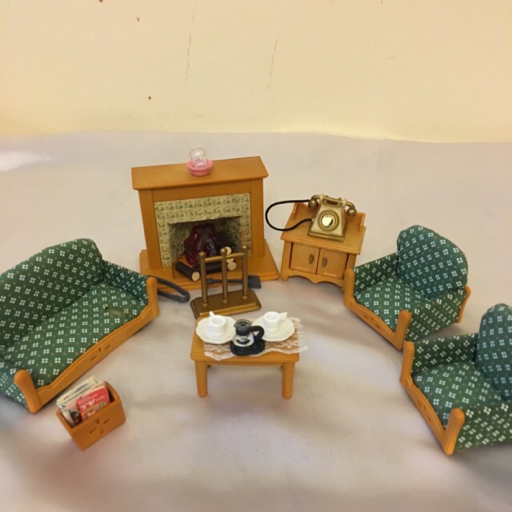 Victorian Living Room Set Sylvanian Families | Baci Living Room