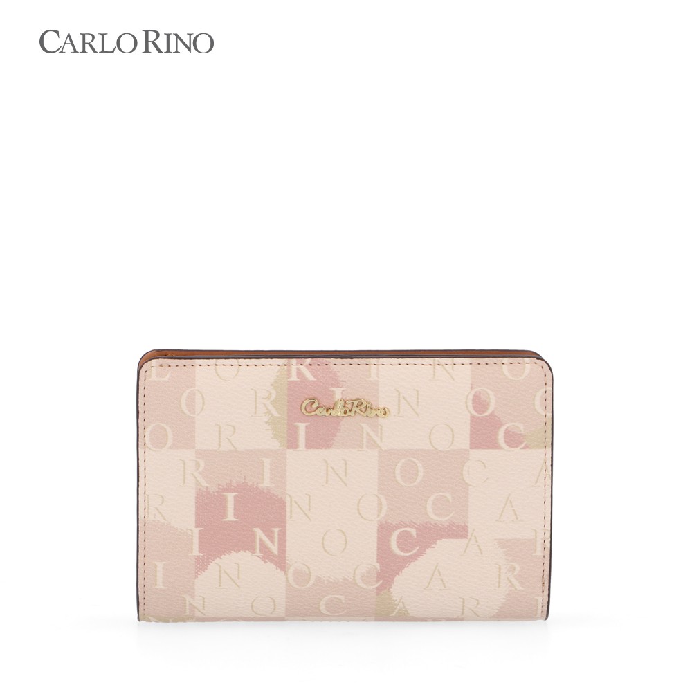 Carlo Rino Sand Pastel Palette Short 2 Fold Wallet Shopee Singapore