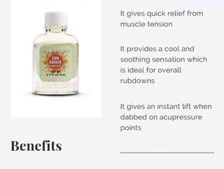 3 Pcs Sunrider SunBreeze Essential Oil 5ml / Balm #3