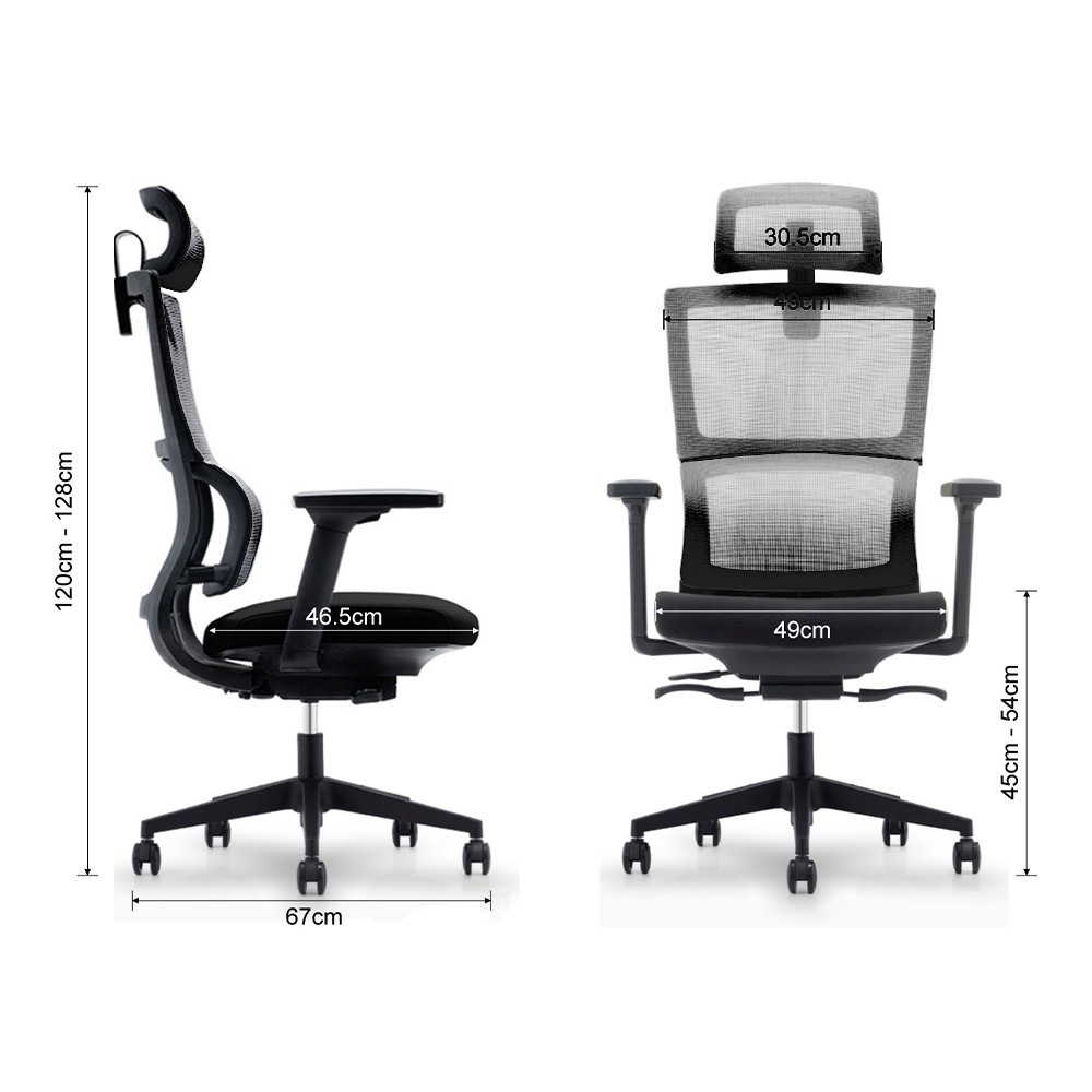 Visionswipe Maegan Office Chair Office Chairs Study Chair Mesh Office Chair 3d Lifting Armrest Shopee Singapore