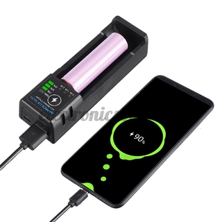 Ready Astrolux® MC01 2 in1 USB Charging Mini Battery Charger Portable Mobile Phone Power Bank Current Optional Charger For 18650 21700 26650 Li-ion Battery