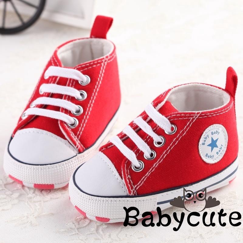 B-BBaby Newborn Girl Boy Denim Soft Sole Toddler Infant Shoes Prewalker