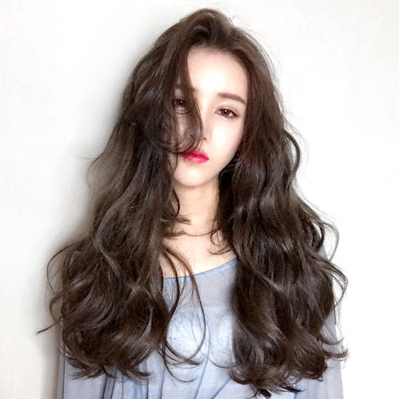 korean long hair
