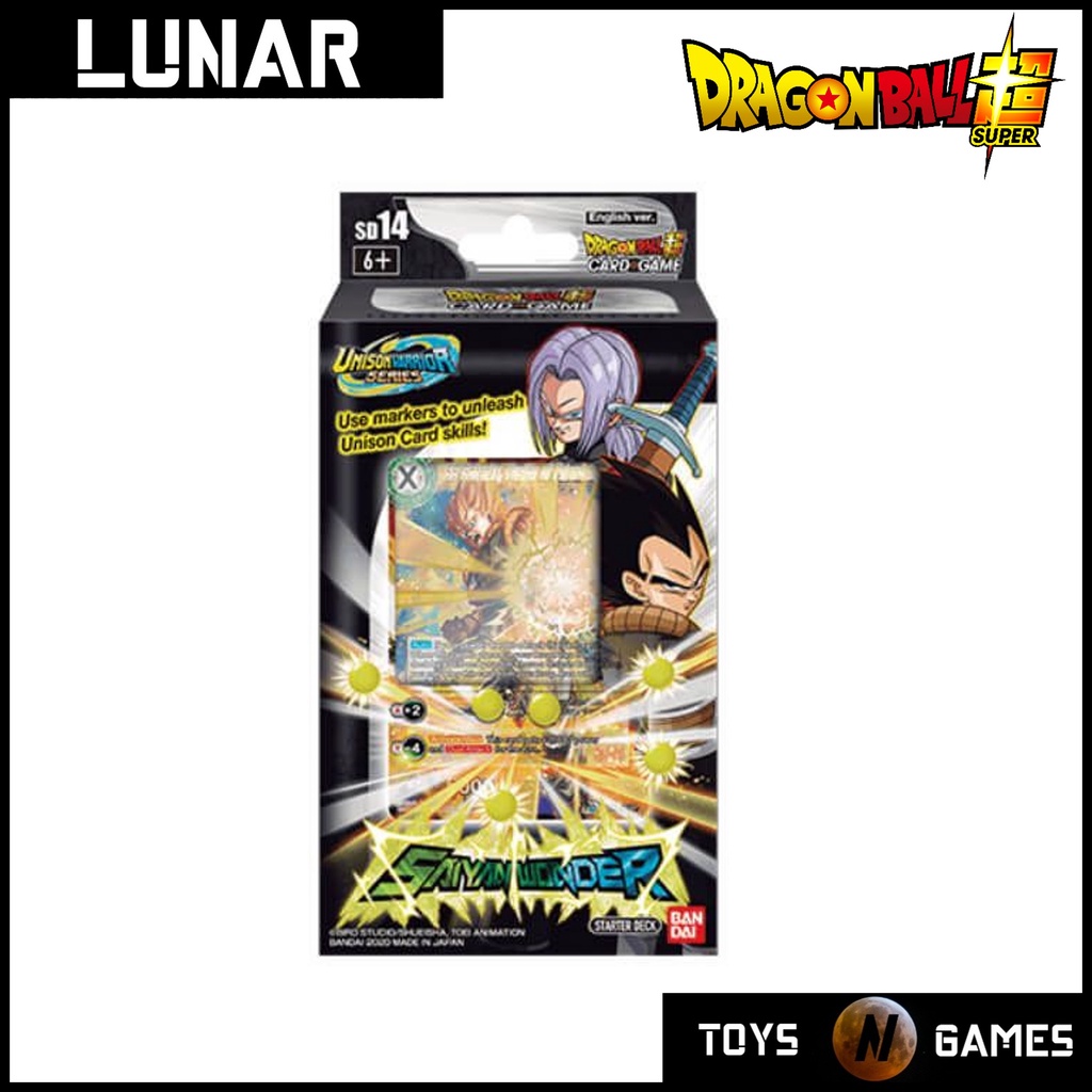 Dragon Ball Super TCG Saiyan Wonder Starter Deck [DBS-SD14] | Shopee  Singapore