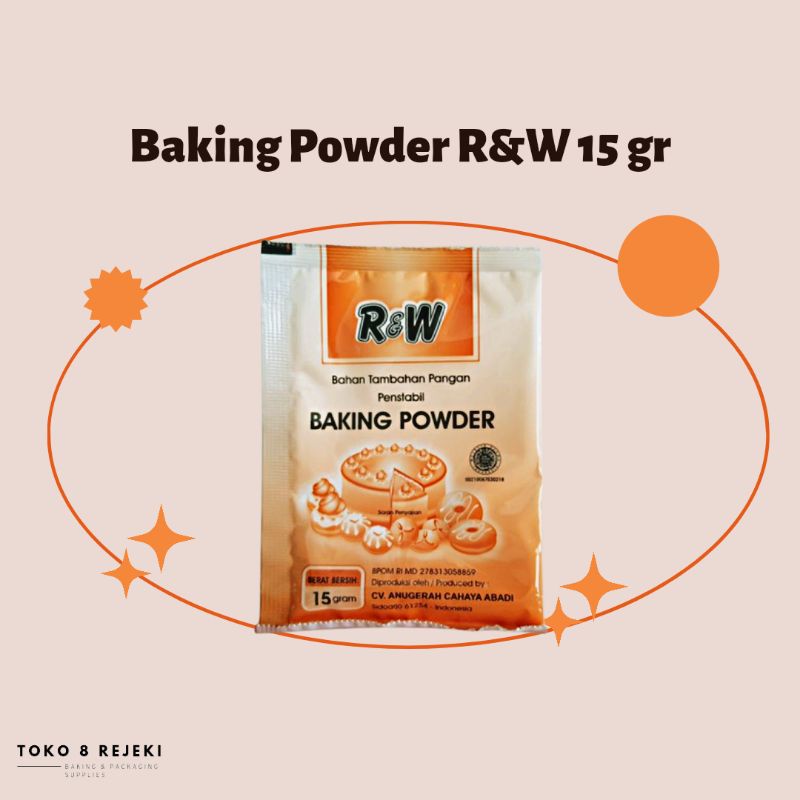 Baking Powder Rw 15 Gr Shopee Singapore