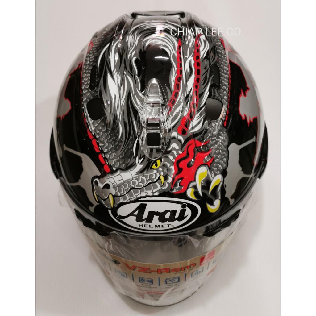Arai Vz Ram Dragon New Shopee Singapore