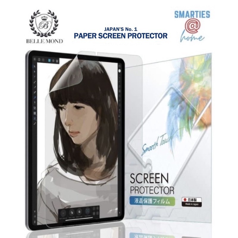 BELLEMOND Japanese Kent Paper/Paperlike Matte FILM Screen Protector for