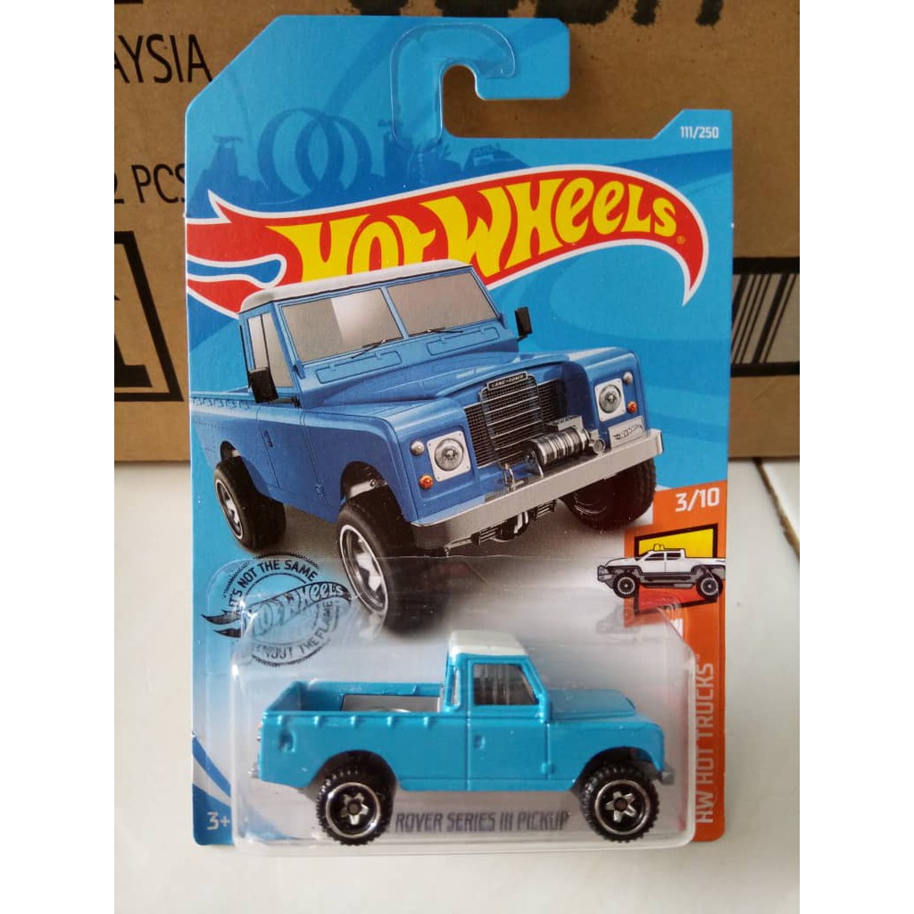 land rover series iii pickup hot wheels
