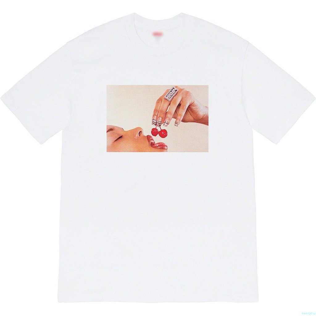 supreme lips tee