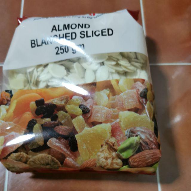 RedMan Blanched Sliced Almond 250G  Shopee Singapore