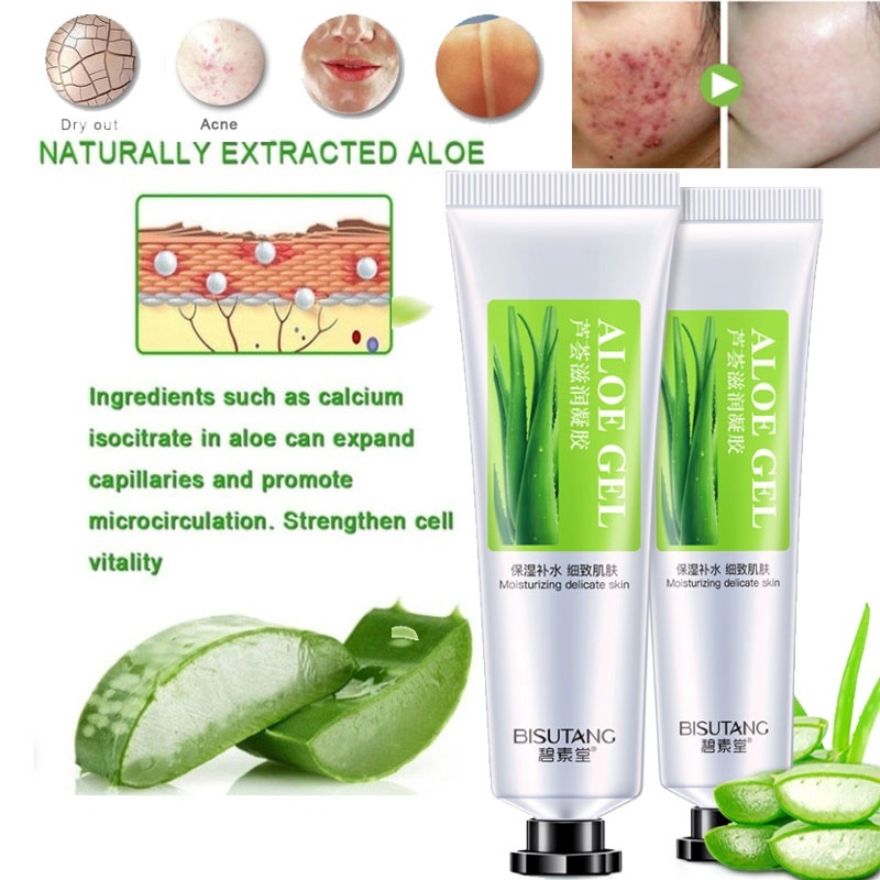 aloe vera soothing gel for dry skin