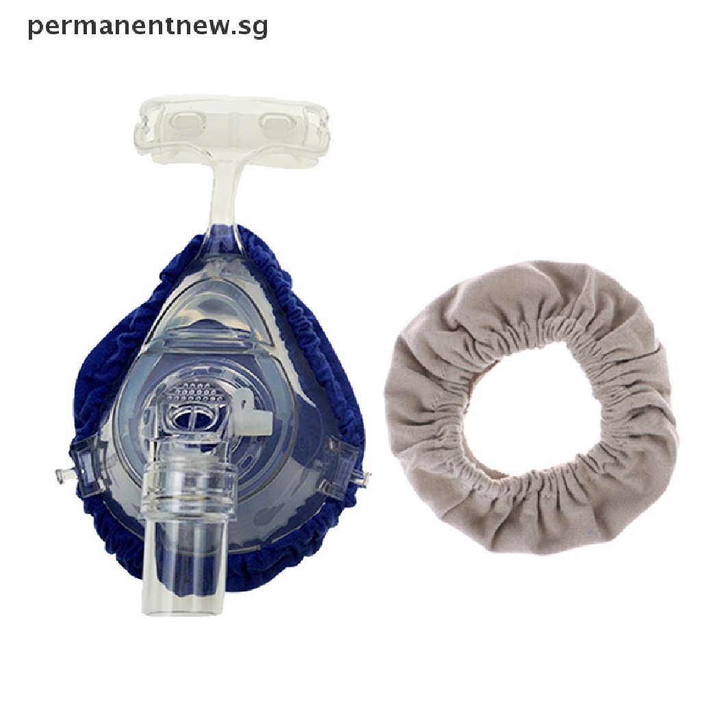 [pesg] 2 Pcs Cpap Mask Liners Reusable Fabric Covers Reduce Air Leaks ...