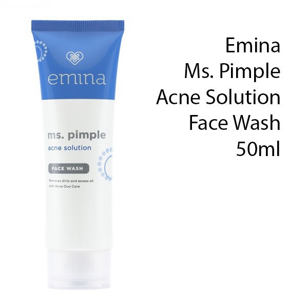 emina acne solution face wash